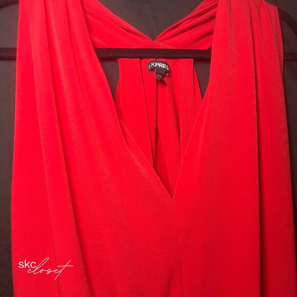 Express Red Tank Top - Picture 3 of 10